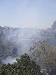 Smoke over Yerushalayim